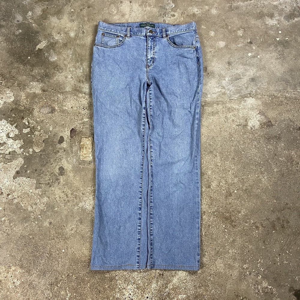 Lauren Jeans Co. Ralph Lauren Jeans Women's Size 12 Blue Light Wash Straight Fit